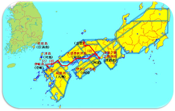 古事記のルート図3画像