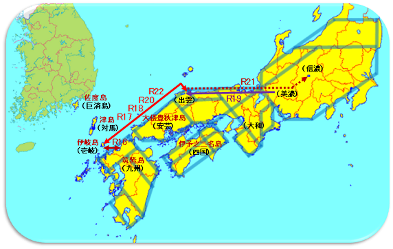古事記のルート図5画像
